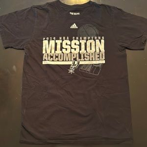 adidas spurs championship tee